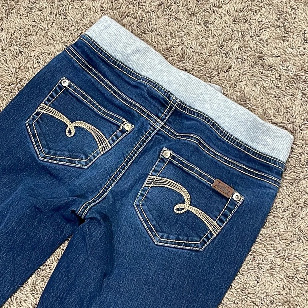 Justice Girl Skinny Stretch Jeans Size 14
